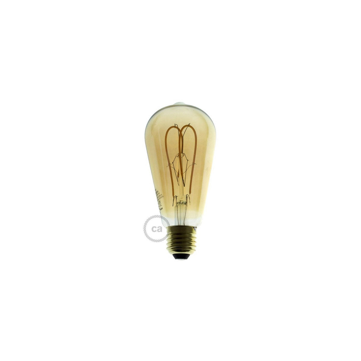 Bombillas LED de Cúpula Dorada · Estilo Vintage