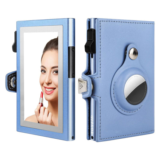 Cartera de Piel para Mujer TOYFID · Espejo y Hueco para AirTag