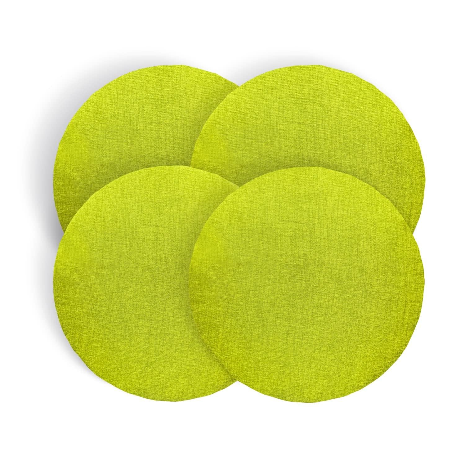 Pack de 4 Cojines · Tonos Verdes