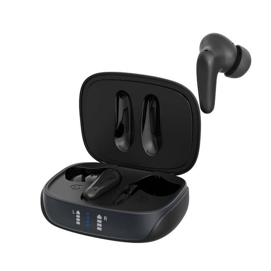 Auriculares Bluetooth AIR Focus ANC · Cancelación de Ruido (Negro Mate)