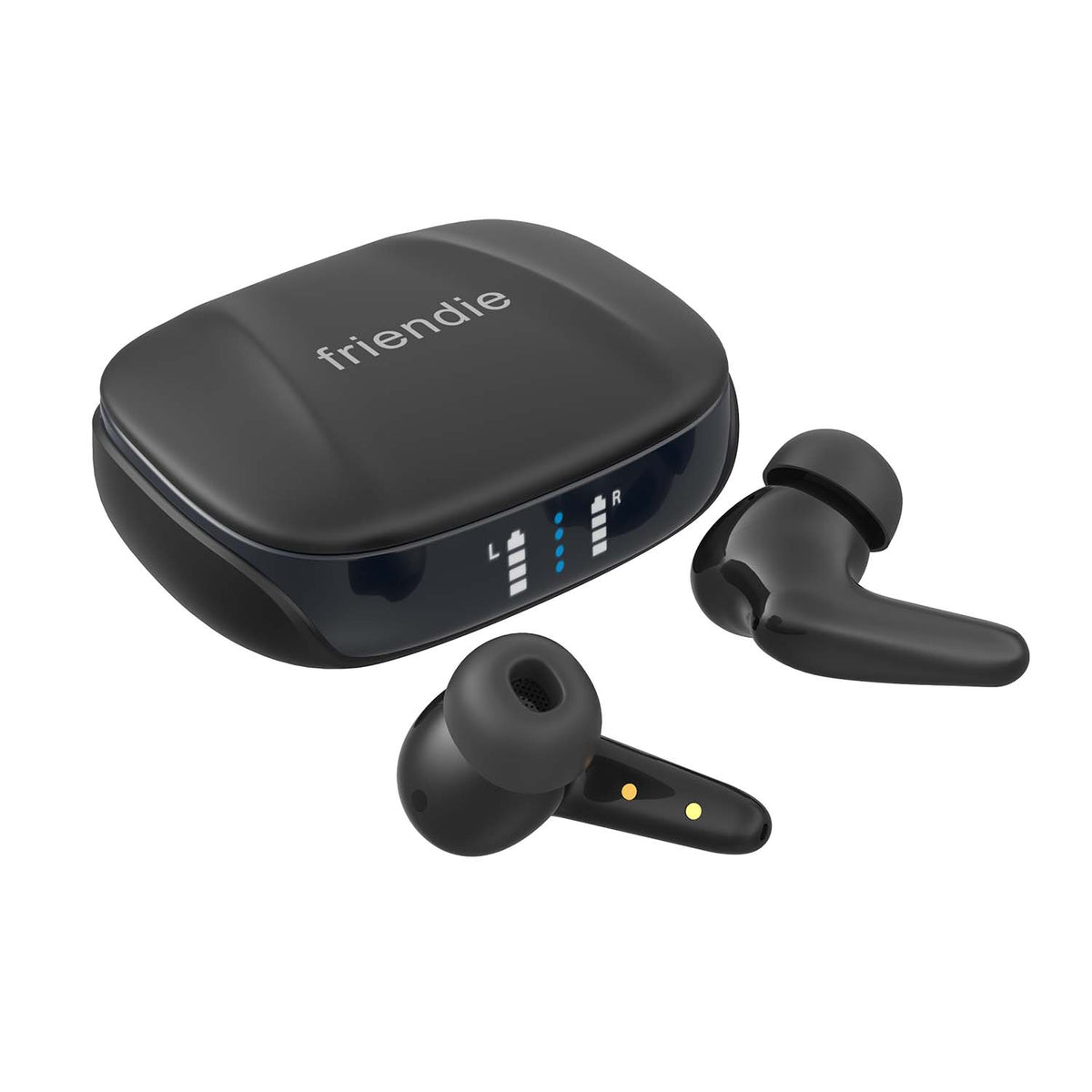 Auriculares Bluetooth AIR Focus ANC · Cancelación de Ruido (Negro Mate)