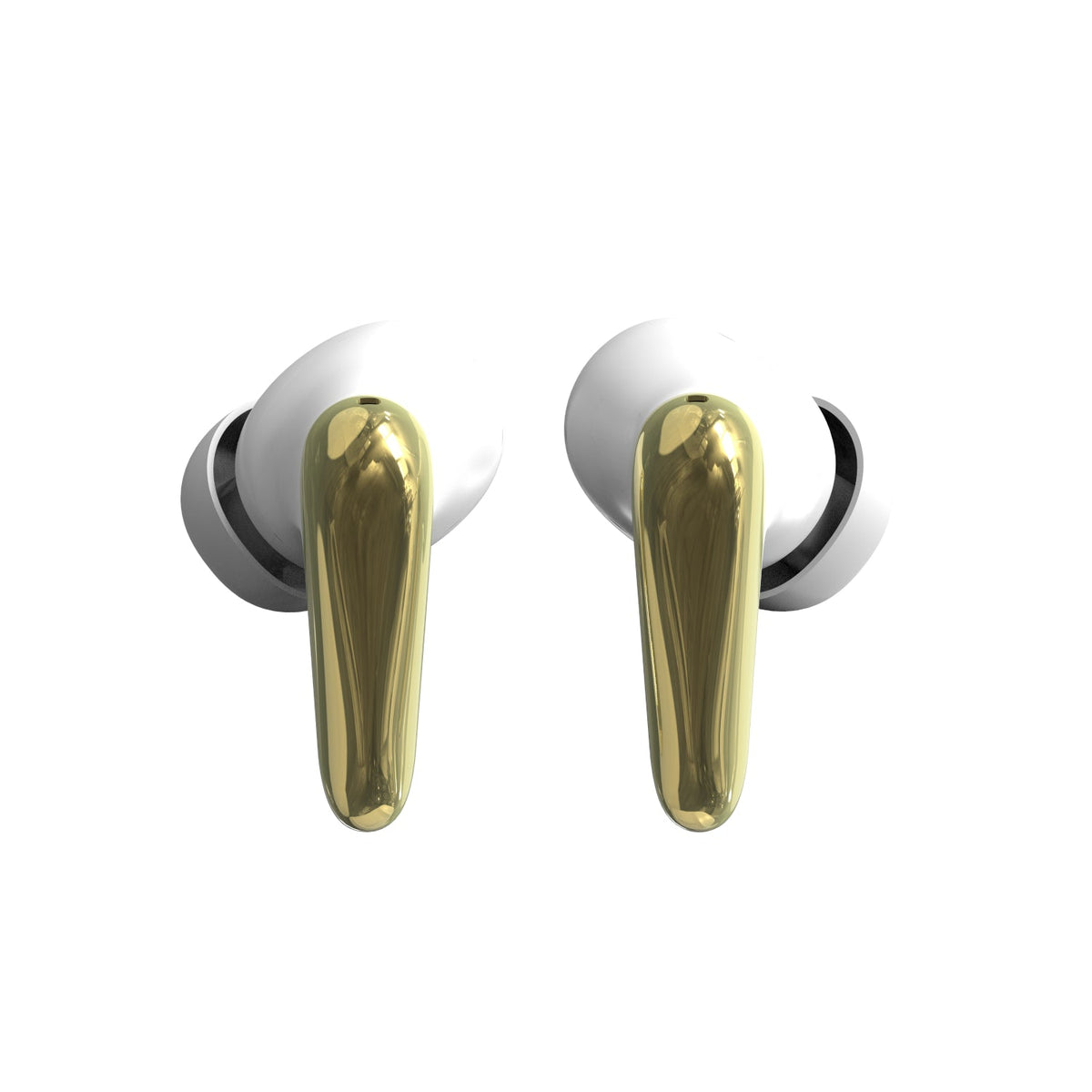 Auriculares Inalámbricos AIR Focus ANC Cancelación de Ruido · Blanco Perla y Dorado