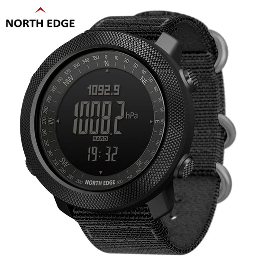 Reloj Deportivo North Edge · Sumergible 50 m con Brújula y Altímetro