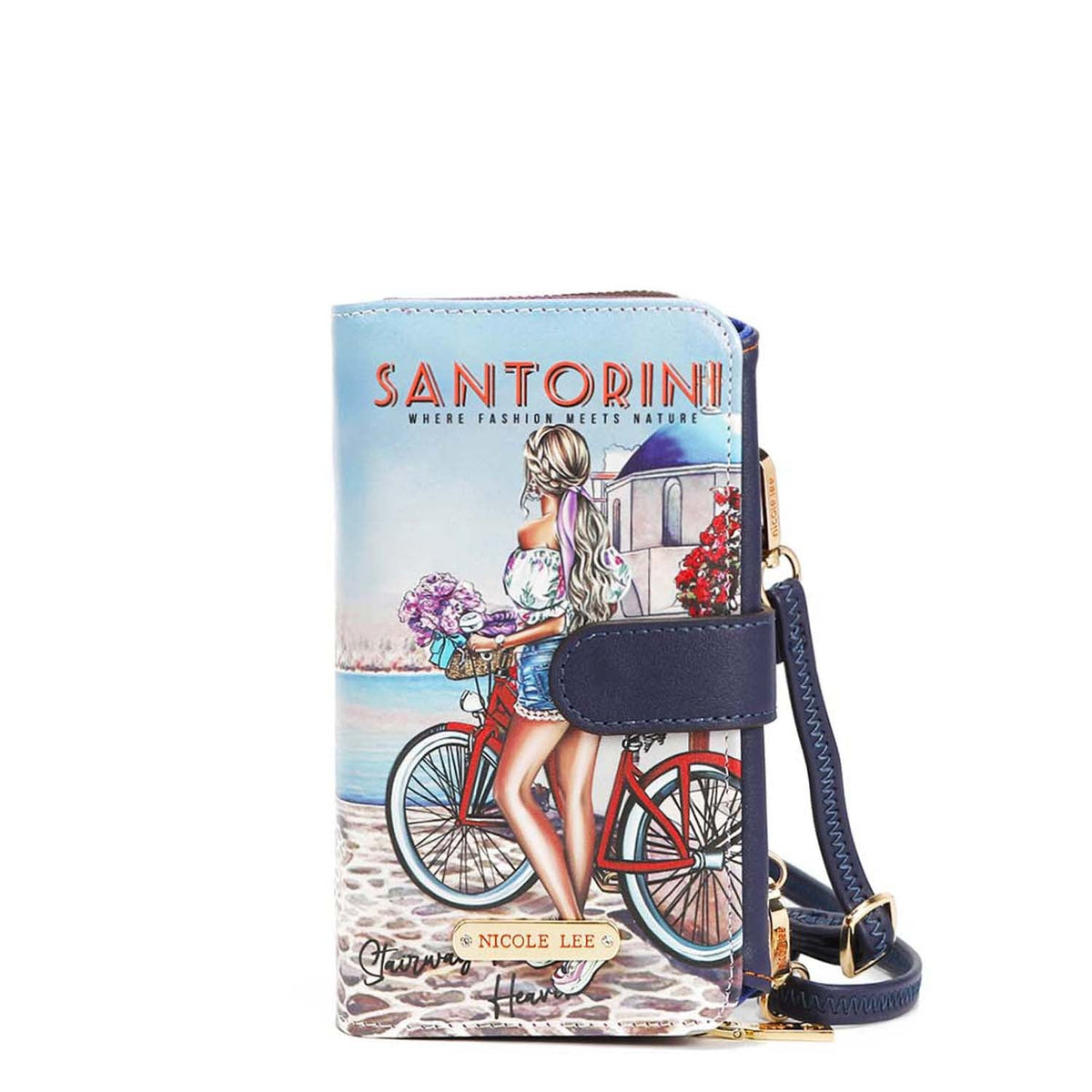 Funda de Móvil Plegable con Función de Bandolera
