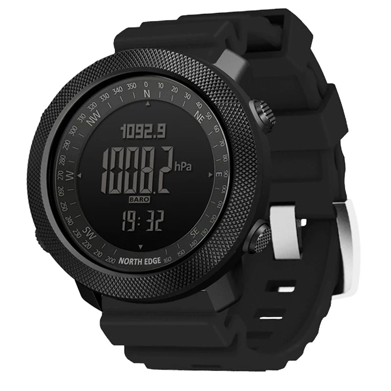 Reloj Deportivo North Edge · Sumergible 50 m con Brújula y Altímetro