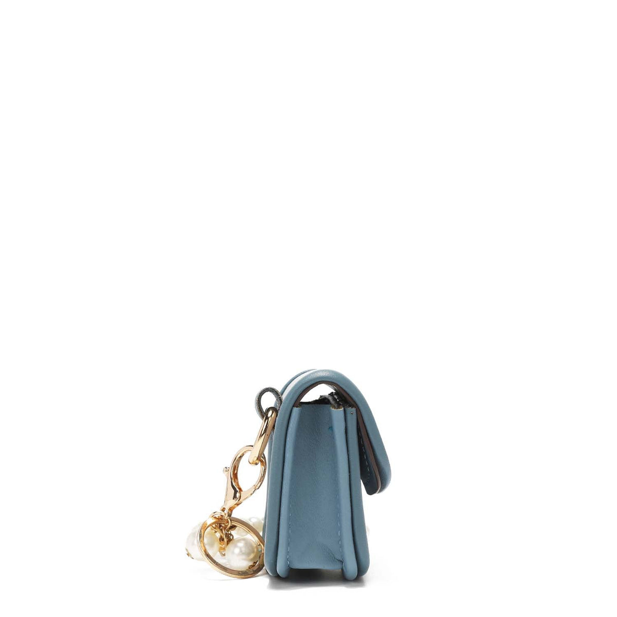 Llavero con Porta Audífonos y Pulsera de Perlas Nikky