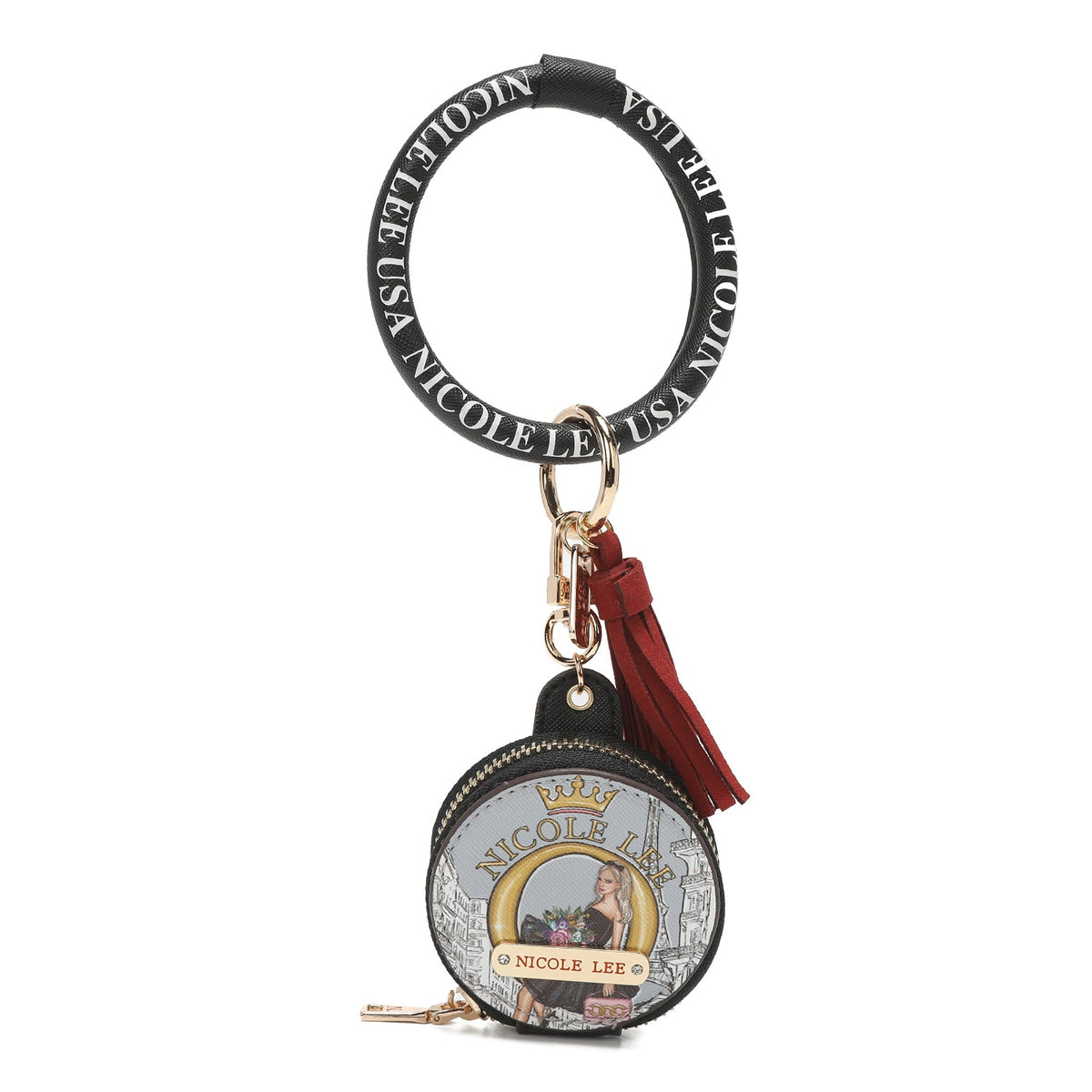 Pulsera con Llavero y Porta Audífonos
