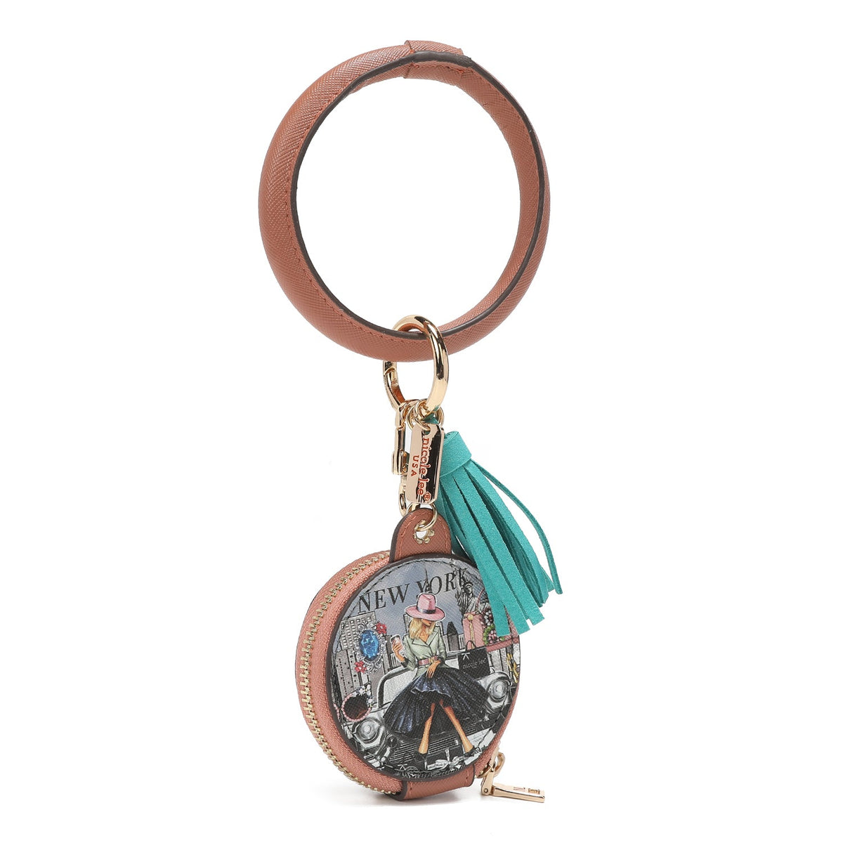Pulsera con Llavero y Porta Audífonos