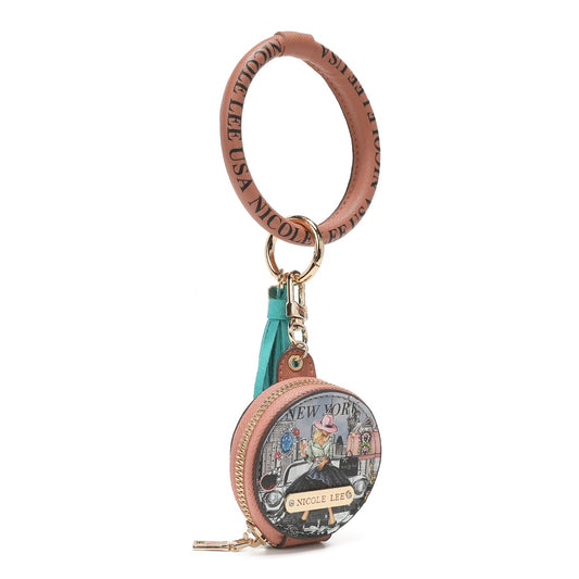 Pulsera con Llavero y Porta Audífonos
