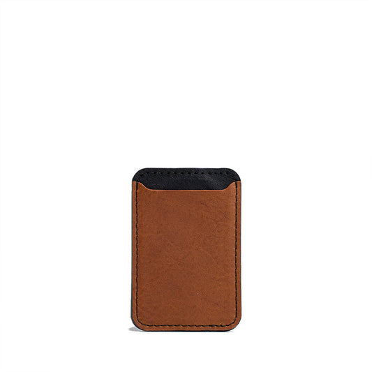Cartera de Piel Compatible con MagSafe - Dos Colores