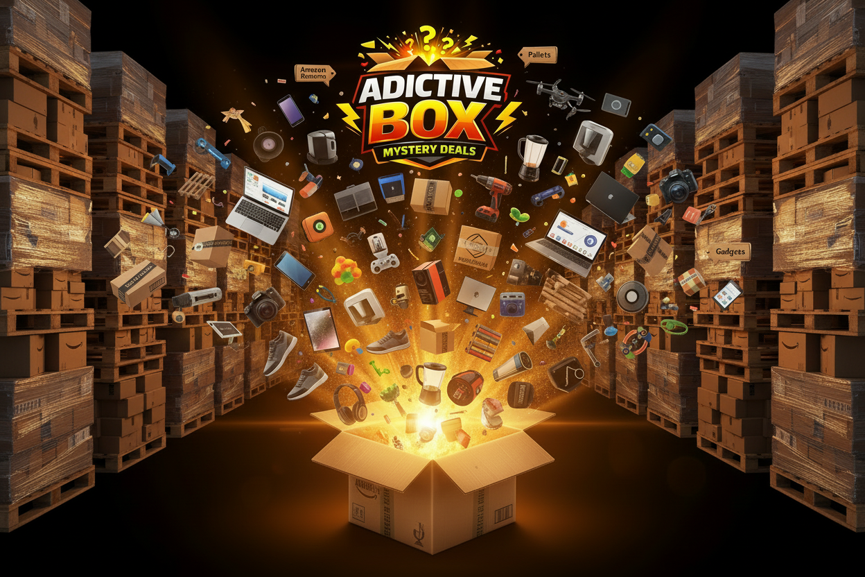 Hero Banner Adictive Box - Palets y Devoluciones