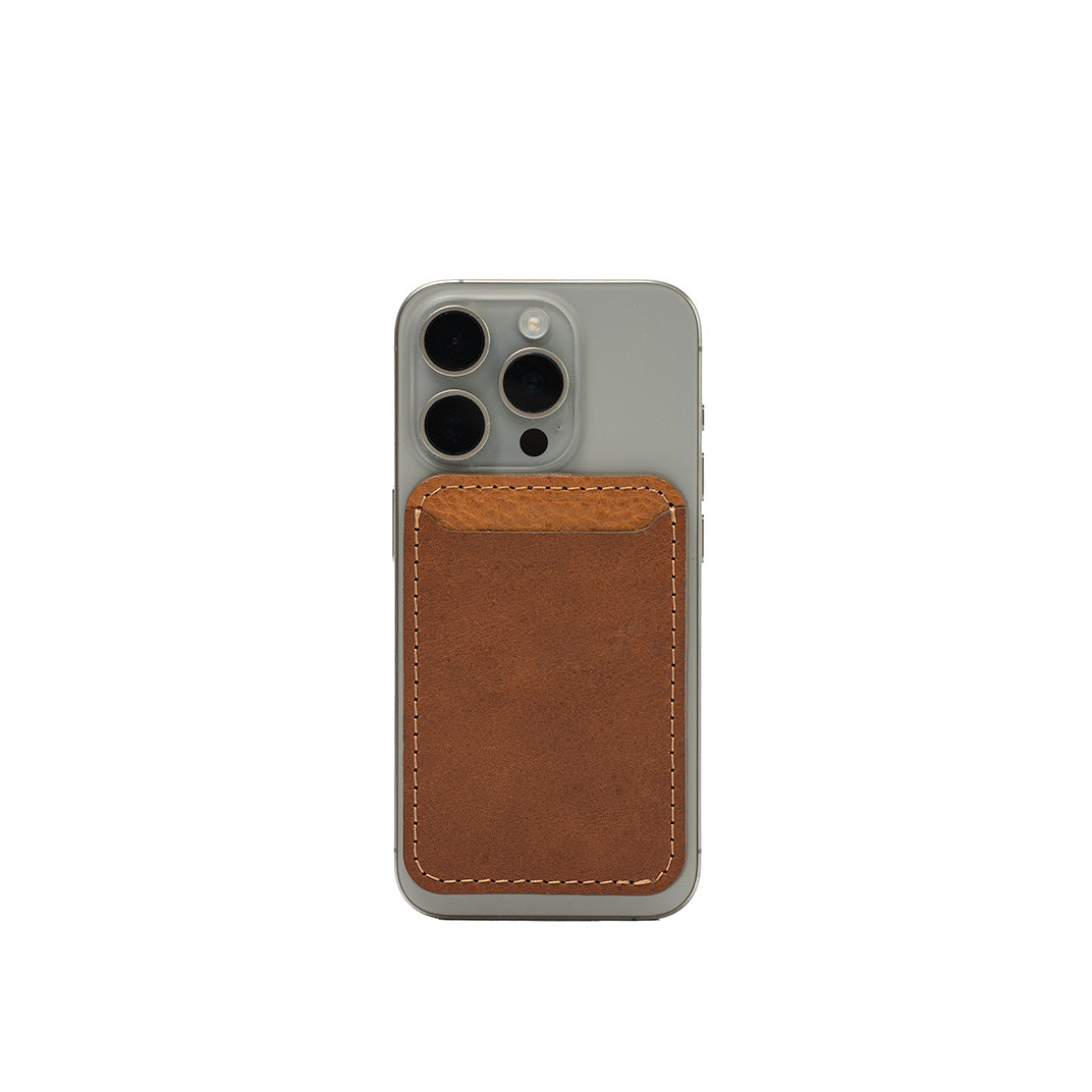 Cartera de Piel Compatible con MagSafe - Dos Colores