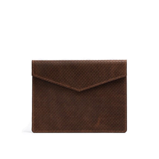 Funda de Piel para iPad - Diseño Geométrico Net