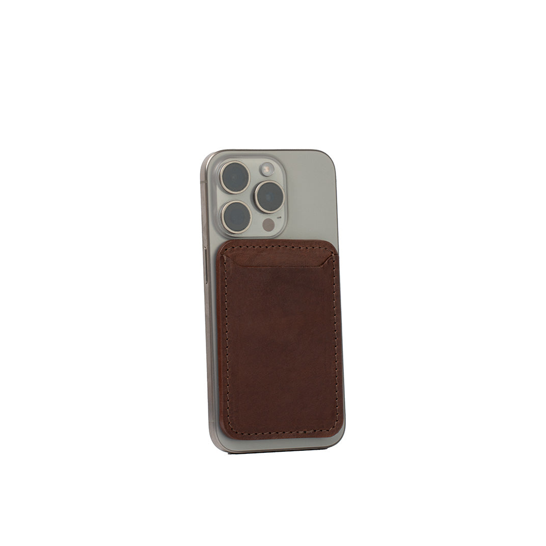 Cartera de Piel Genuina con MagSafe · Modelo Classic