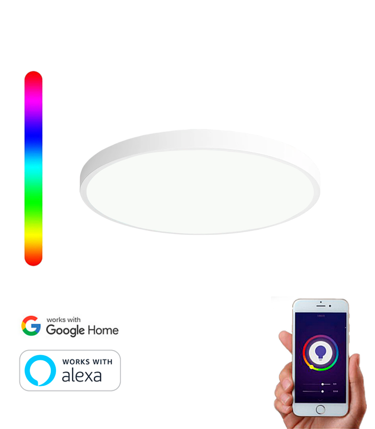 Plafón LED WiFi