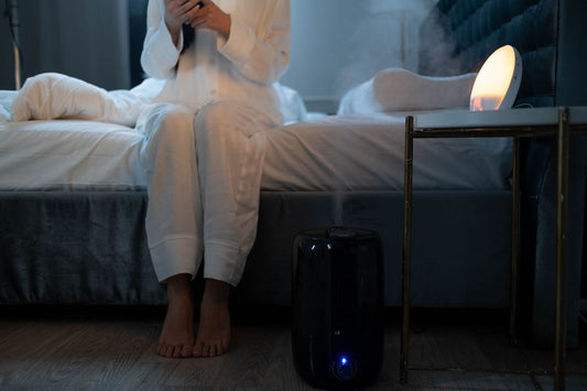 Mini Humidificador con Aroma · Blanco
