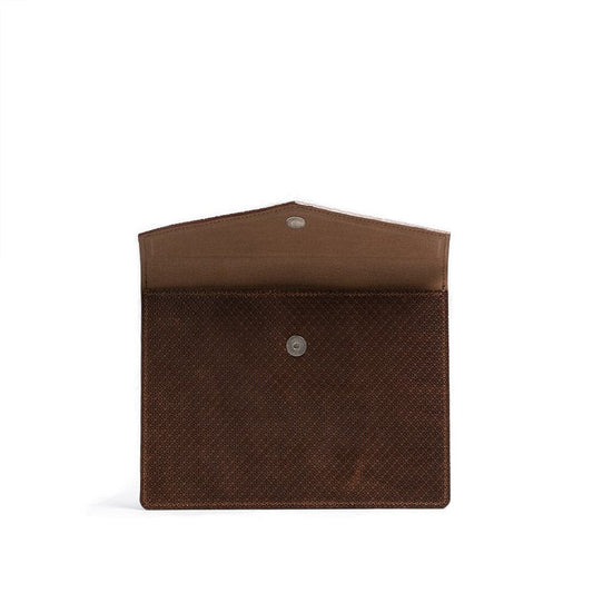 Funda de Piel para iPad - Diseño Geométrico Net