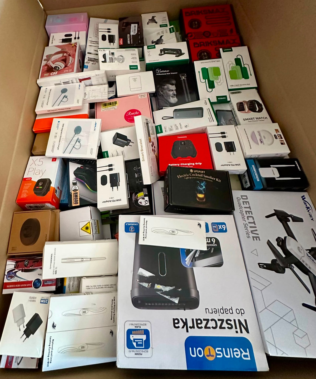 Box mixto de liquidación (1/2 pallet) 90% grado A 10% grado B (consultar disponibilidad)