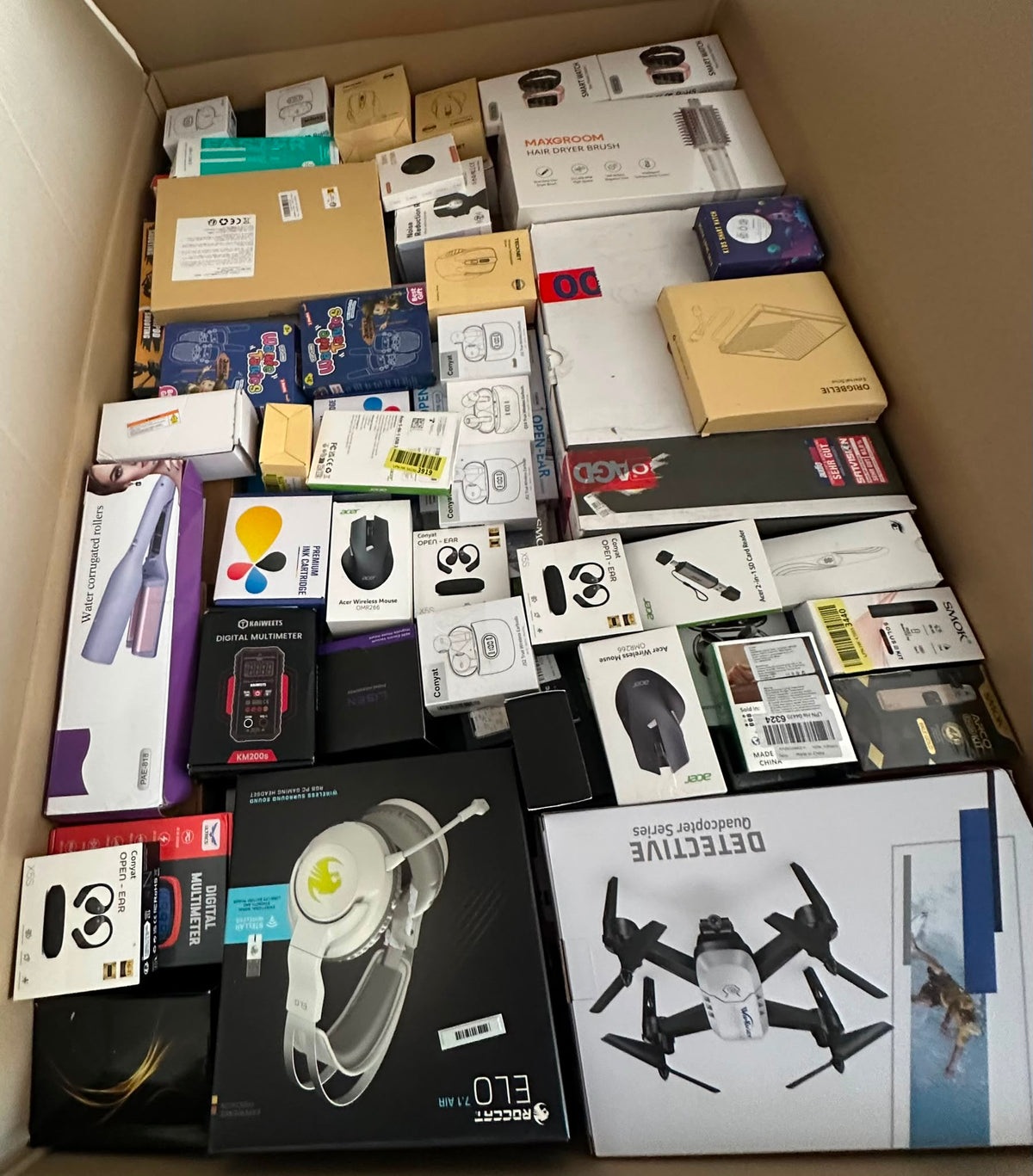 Box mixto de liquidación (1/2 pallet) 90% grado A 10% grado B (consultar disponibilidad)