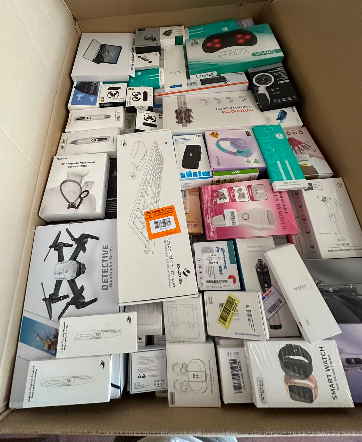 Box mixto de liquidación (1/2 pallet) 90% grado A 10% grado B (consultar disponibilidad)