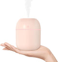 Mini Humidificador con Aroma · Rosa