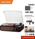 Tocadiscos Retro con Bluetooth y 2 Altavoces